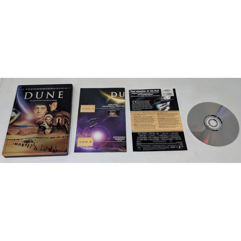 Dune 1984 Extended Edition Steelbook + Inserts DVD